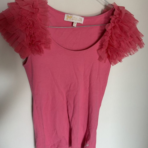 ZIC ZAC blouse with ruffles, pink