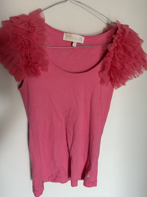 ZIC ZAC blouse with ruffles, pink