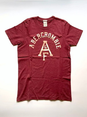 Abercrombie & Fitch Men's Muscle Fit T-shirt New Size S Red