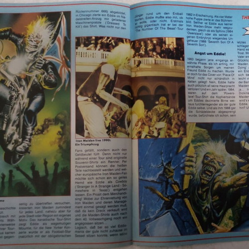 Metal Attack Iron Maiden Magazine used German edition 05/90 special