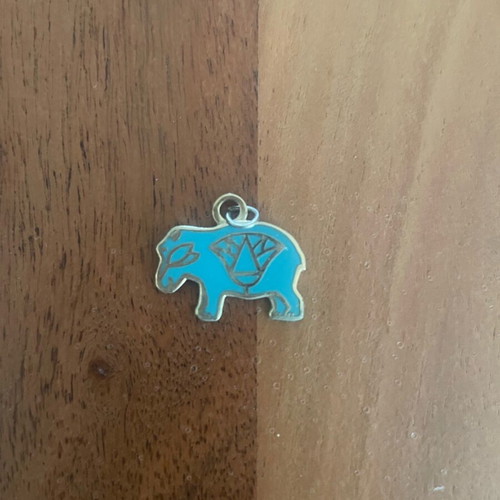 Hippopotamus pendant archaeform like new
