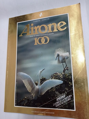 Περιοδικό Airone Ιταλικό μεταχειρισμένο, Αύγουστος 1989 Νο 100