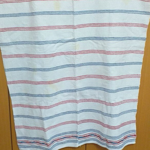 Vintage handloom fabric piece used
