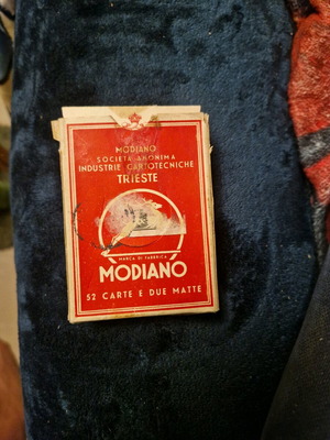 Vintage τράπουλα Modiano σε εξαιρετική κατάσταση