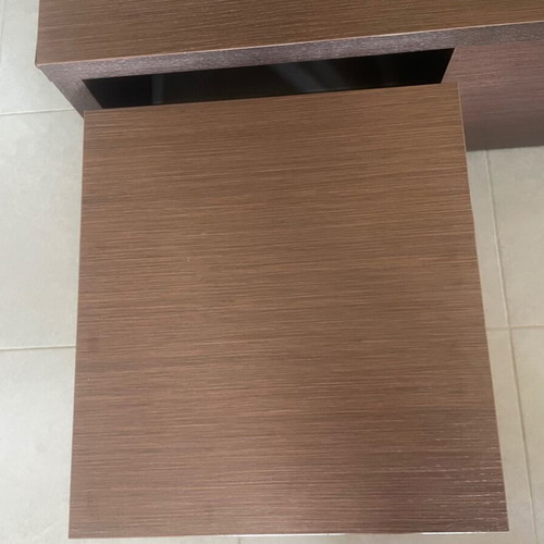 Neoset coffee table with two side tables