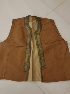Silk inner vest of traditional costume