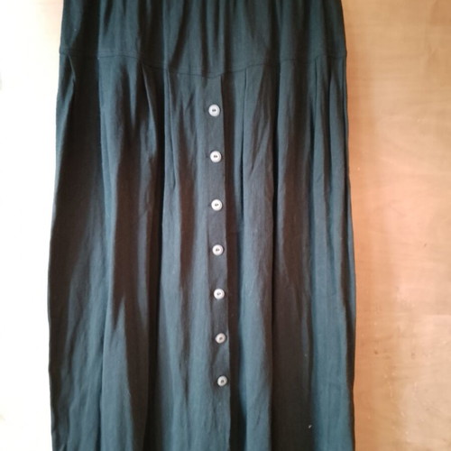 Lot of 3 long skirts used, pink and black