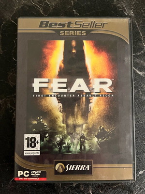 PC game FEAR used, complete with manual