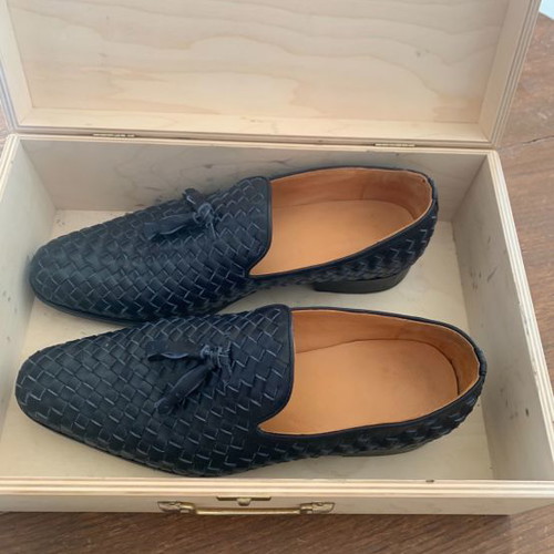 Men's handmade loafers size 43 like new