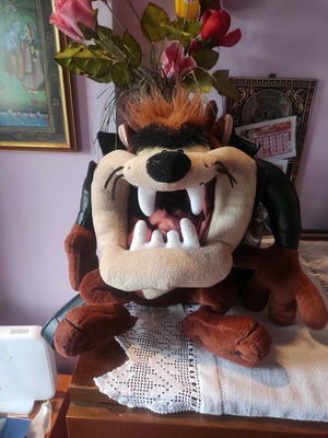 Vintage TAZ backpack like new, Looney Tunes, black