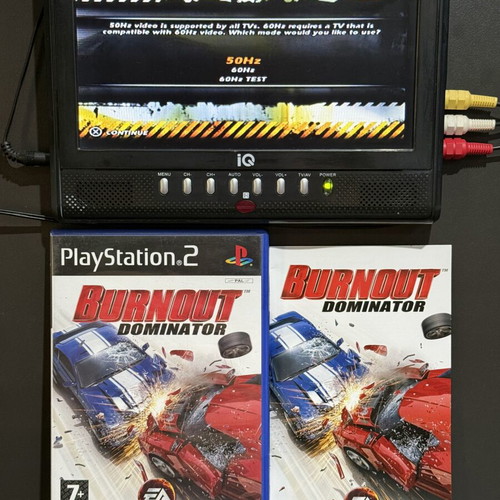 Burnout Dominator PS2 game used