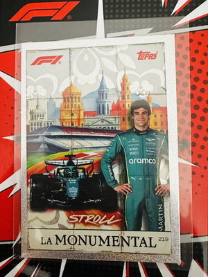 Lance Stroll La Monumental Turbo Attax 2026 card like new