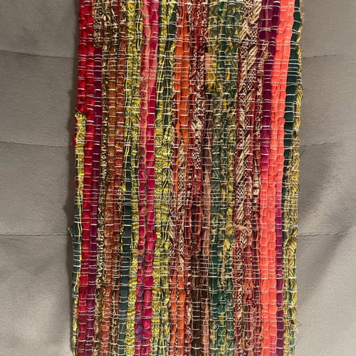 Handmade clutch bag new, multicolored