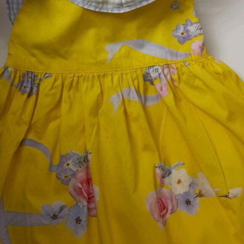 Lapin House dress used up to 12 months with stains