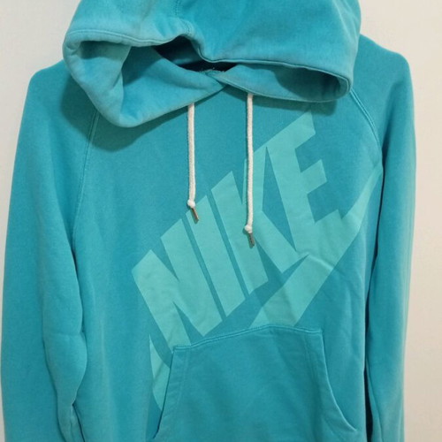 Nike hoodie size M turquoise like new