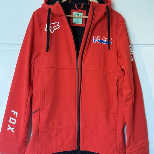Fox Racing HRC Pit Mens Jacket medium, like new, red