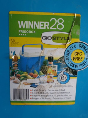 GIO STYLE portable cooler 20 liters like new
