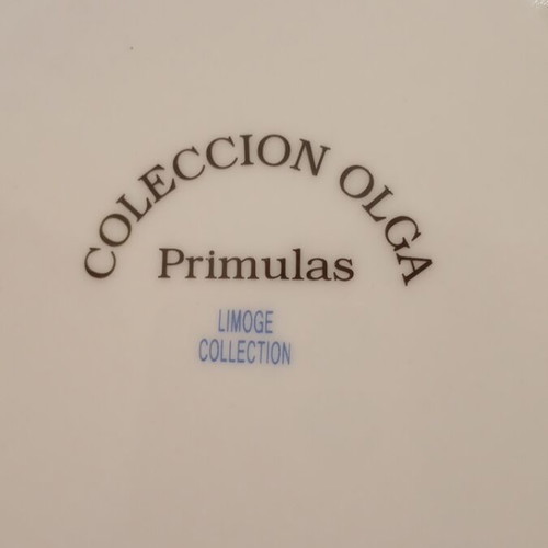 Limoge Collection decorative plates like new, set of 4 porcelain