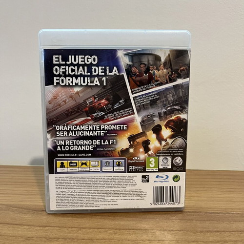 F1 2010 PS3 game used, racing