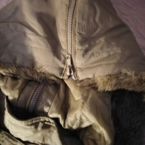 Women's bomber jacket brown size S like new QS style
