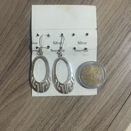 Silver earrings new