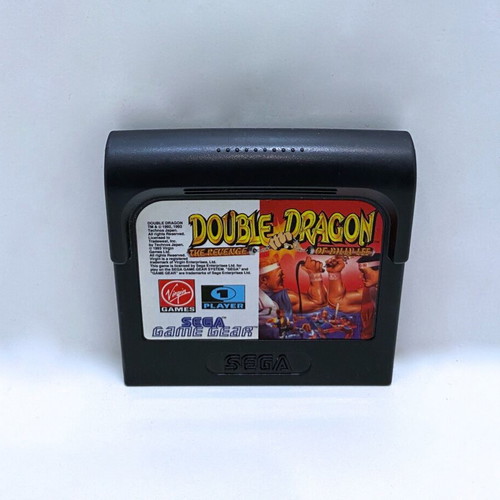 Double Dragon Sega Game Gear used, complete with manual and case