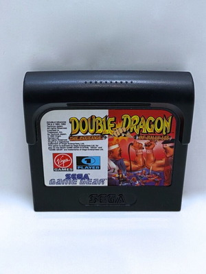 Double Dragon Sega Game Gear μεταχειρισμένο, πλήρες με manual και θήκη