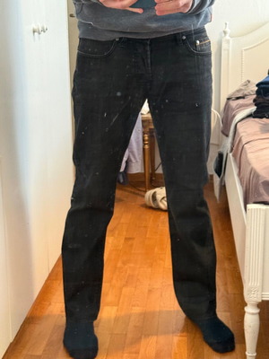 Boss Orange jean παντελόνι large μεταχειρισμένο, μαύρο με ατέλεια