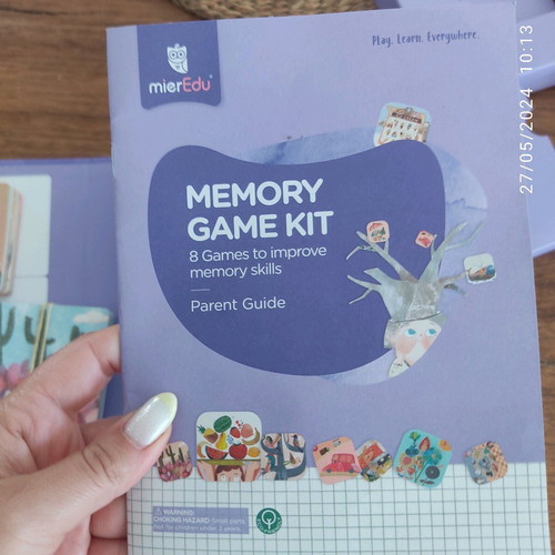 Mieredu Memory Game Kit like new with 45 cards