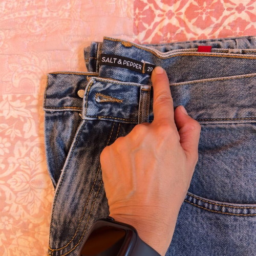 Saltandpepper jeans in very good condition, size M 38 10, blue