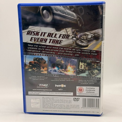 Stuntman Ignition PlayStation 2 used action adventure game
