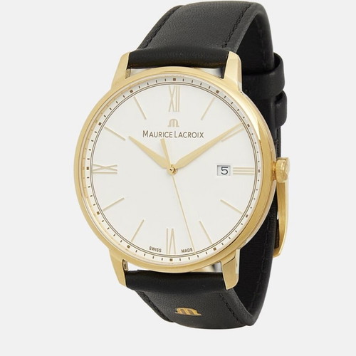 Maurice Lacroix Eliros EL 1118 new men's gold watch