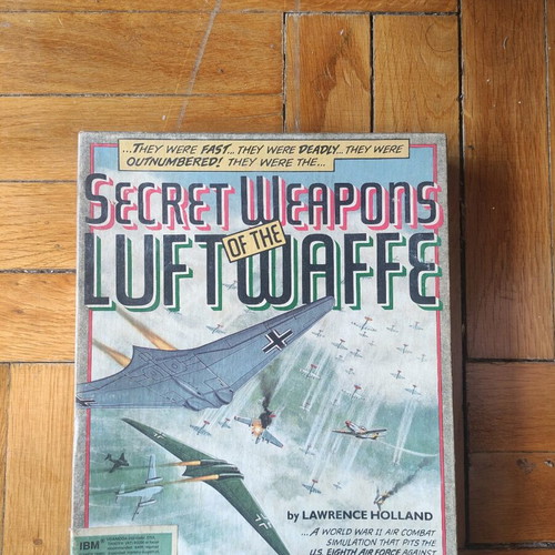 Secret Weapons of the Luftwaffe Big Box used, PC simulation