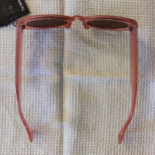 Solo-Solis NDL2968 sunglasses new, pink transparent frame