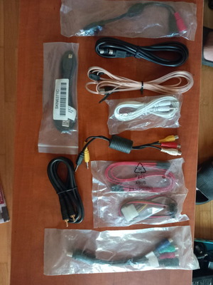 Various computer adapters like new, full set