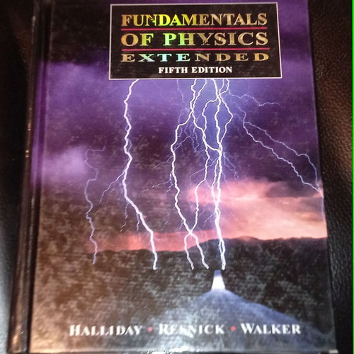 Fundamentals of Physics Extended 5th Edition hardcover like new