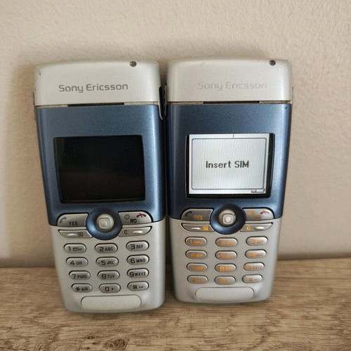 Sony Ericsson T310 used cell phones with 2 batteries without charger
