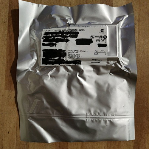 PIC24FJ128GA610-I/BG pack of 2 new, sealed components
