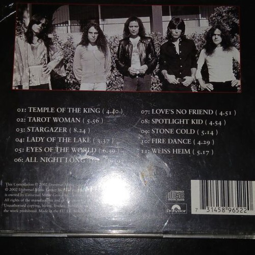 Rainbow All Night Long CD used, metal