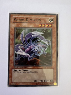 Yu-Gi-Oh! Worm Dimikles HA01-EN020 Limited Edition Super Rare card new