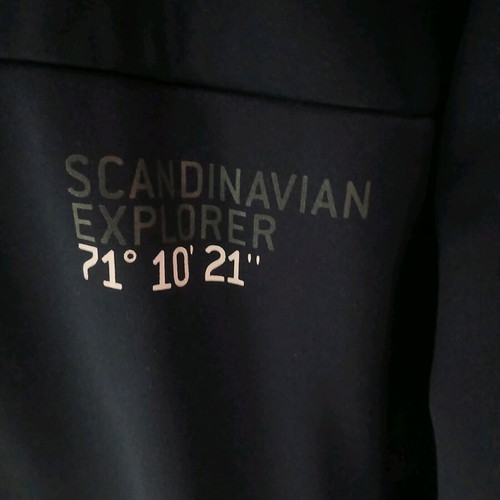 Scandinavian Explorer 71 10 21 men's jacket 5XL blue new with fleece lining