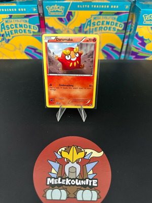 Darumaka Pokemon card like new, Black and White 23/114 2011