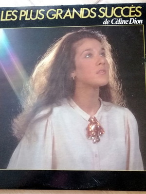 Celine Dion Les Plus Grands Succès vinyl used, 1984