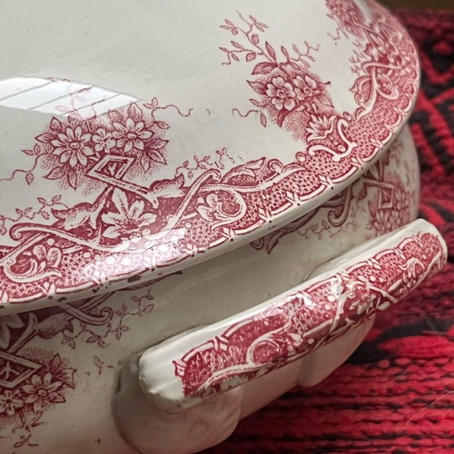 Prima porcelain dish used, 1960s vintage, French made