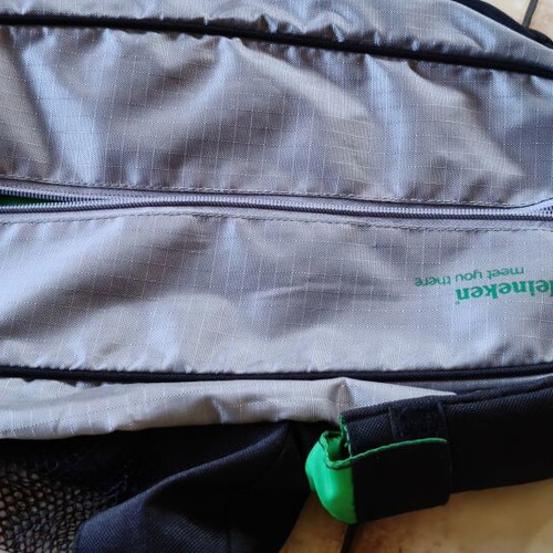 Heineken Sling Bag like new, crossbody with logo