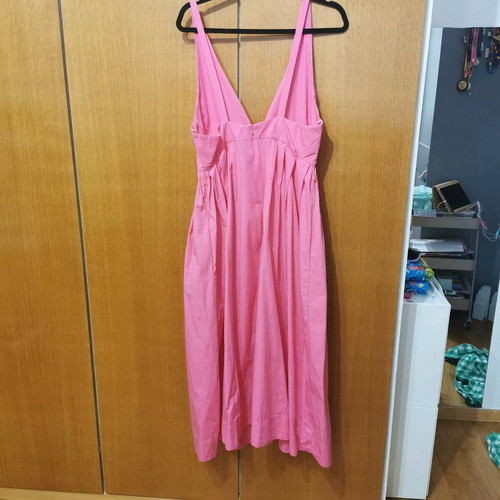strapless open back dress Vintage 1960's Pink Micro Mini Babydoll Dress – Retroland Originals main image 1