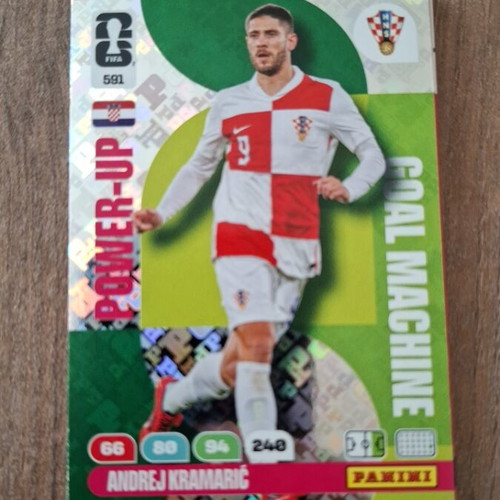 Panini Adrenalyn XL World Cup 2026 Andrej Kramaric Power Up new