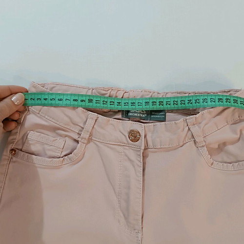 Girls' pink skinny Orchestra pants like new, size 14 years