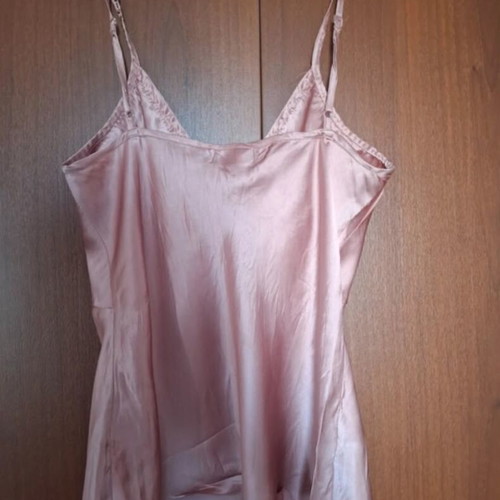 Raxevski vintage silk top like new, pink, size M