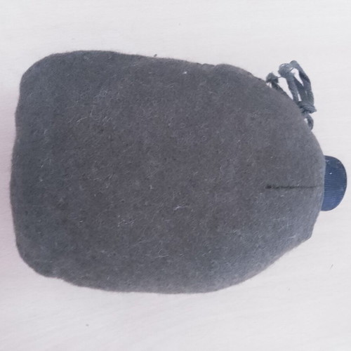 Military canteen used, aluminum